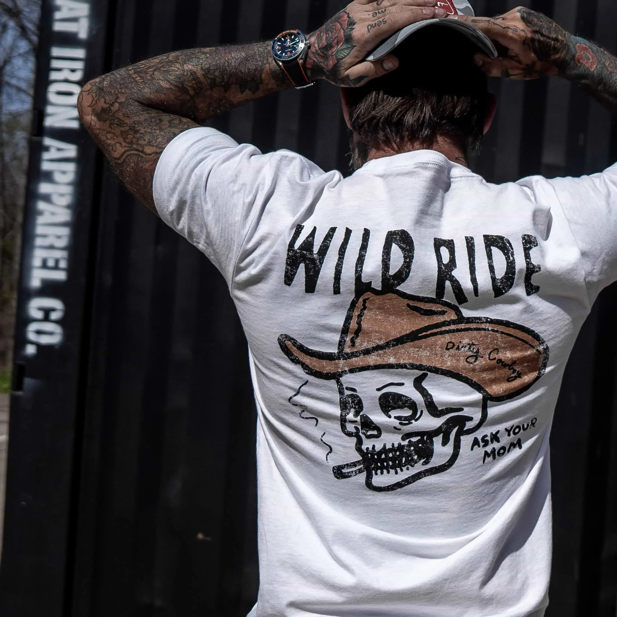 Wild Ride Camiseta táctica Combat Iron de algodón militar - imagen 4