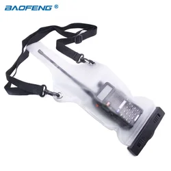 ABBREE bolsa estanca walkie talkie táctica impermeable