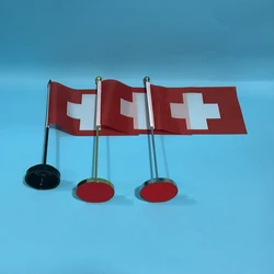 Bandera nacional de Suiza – Mesa escritorio poliéster