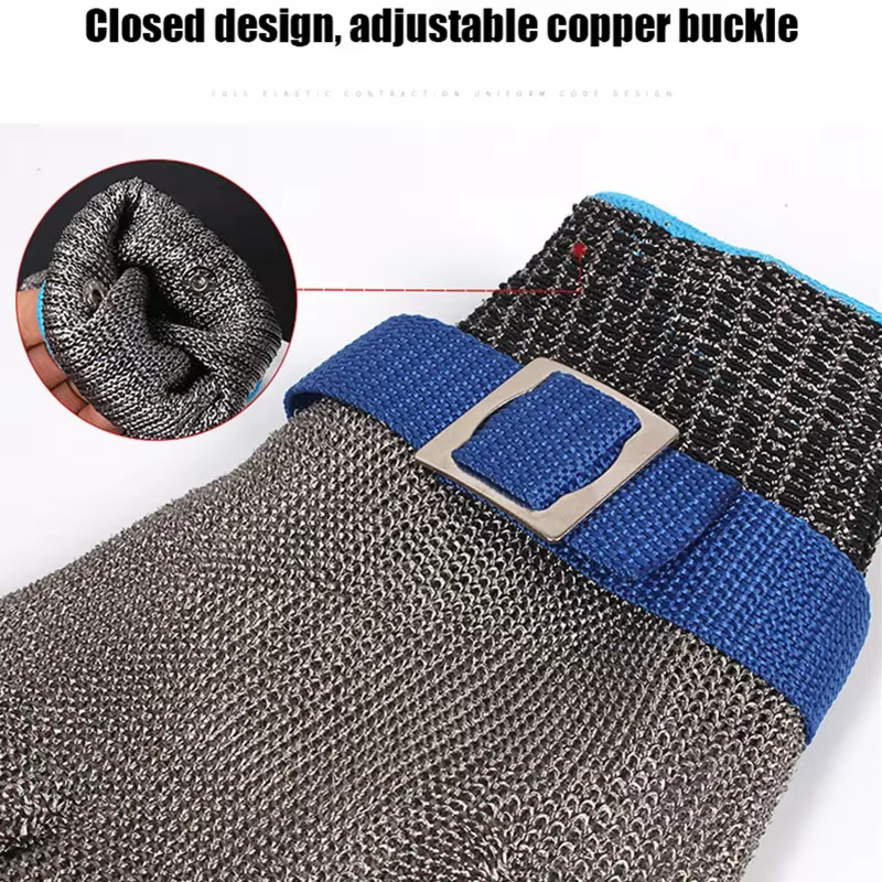 Guantes anticorte HPPE nivel 5 para carnicería y cocina - imagen 3