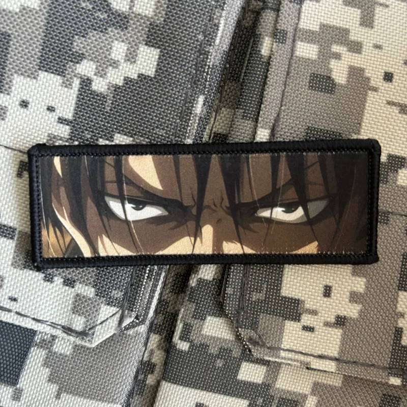 Insignia morale Levi Ackerman – Parche táctico velcro
