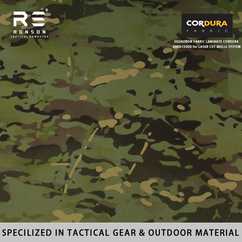 MCTP MultiTropic Tela Cordura táctica nailon laminado MOLLE