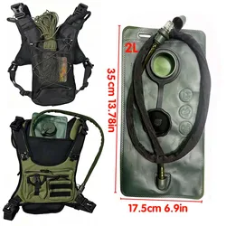 Chaleco de hidratación ligero para trail, running y senderismo
