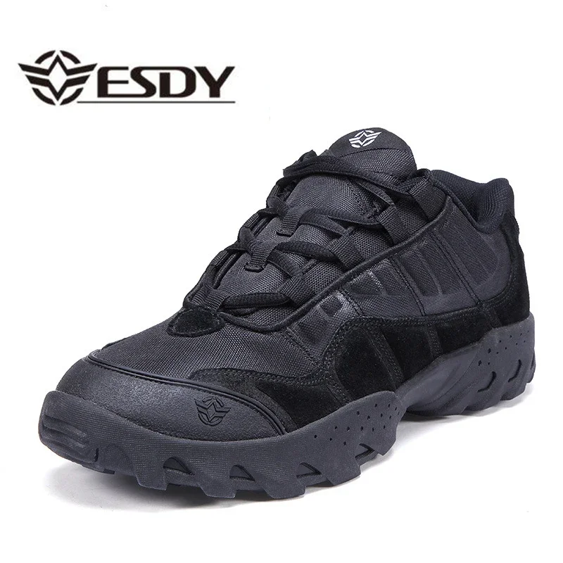 Botas tácticas de combate para hombre - desierto, viaje y verano