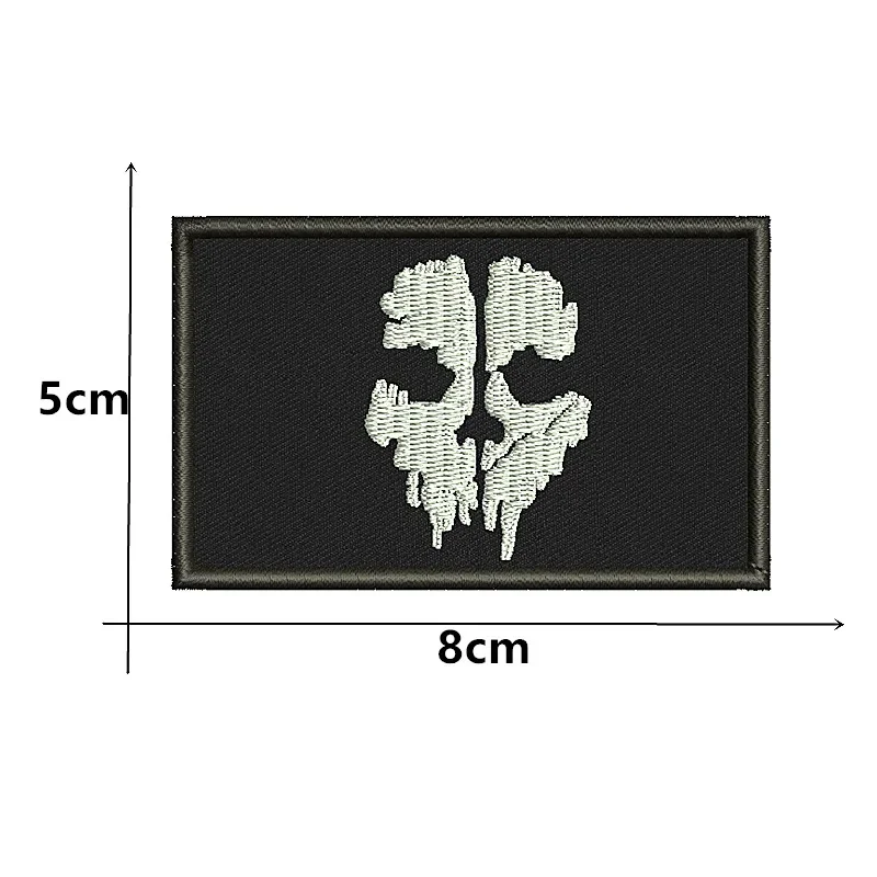 Bordado morale pirata Edward – Parche velcro táctico MOLLE - imagen 5