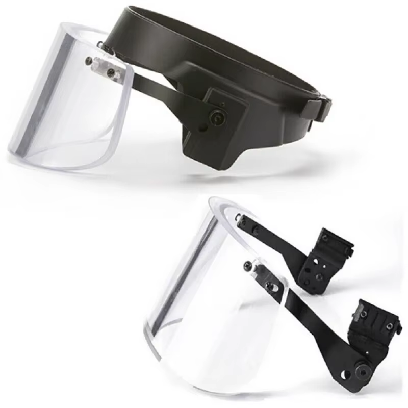 Casco balístico táctico nivel IIIA con protector facial - imagen 2