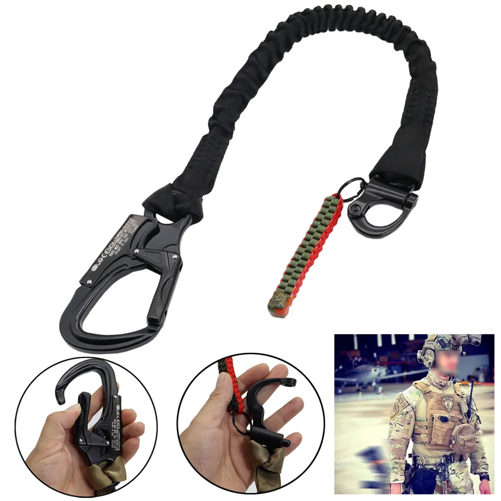 Navy Seal Correa táctica elástica con hebilla doble D rápida - imagen 5