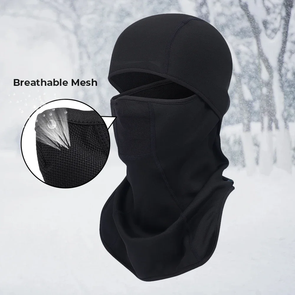 Pasamontañas térmico táctico – Protección facial viento y frío invierno - imagen 4