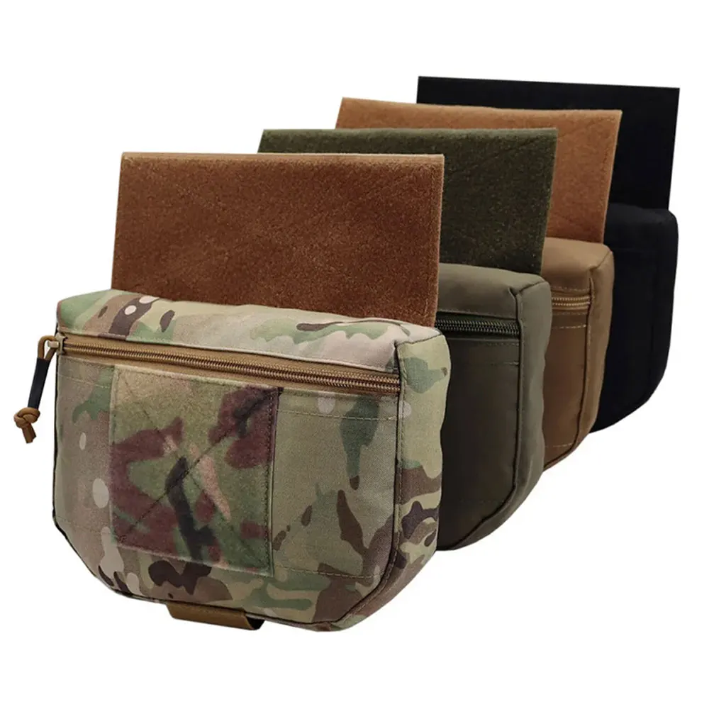 Chaleco táctico MOLLE modular portaplacas con bolsas y cinturón - imagen 2