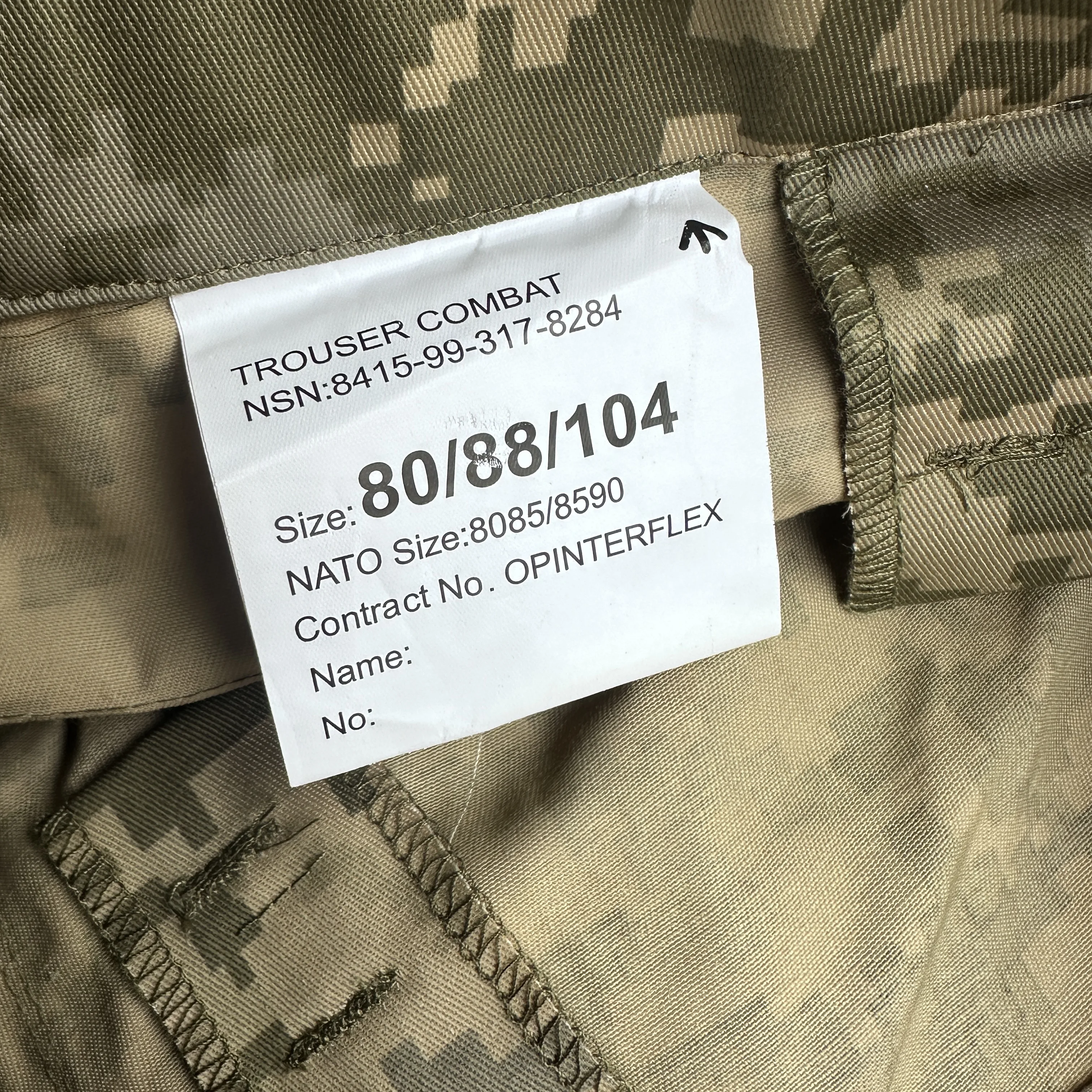 Pantalones tácticos camuflaje ucraniano al aire libre