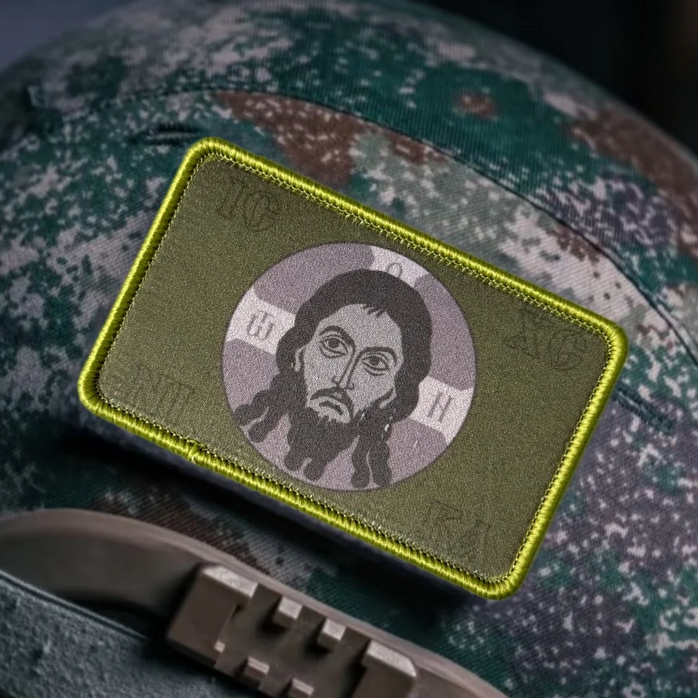 Parche táctico militar con icono chevron gancho-bucle - imagen 4