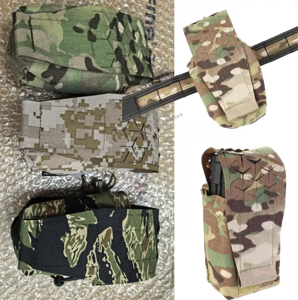 SPUD bolsa táctica multifuncional desmontable para radio de paintball