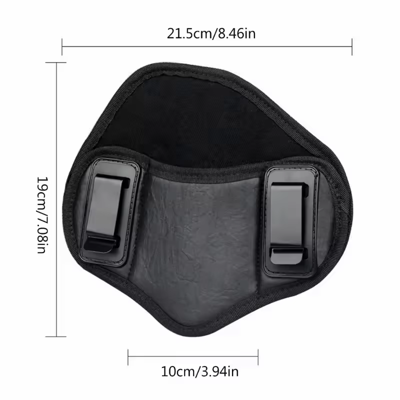 DIZETION funda táctica de cuero PU para pistola Glock y Beretta - imagen 2