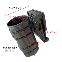 Funda giratoria 360° MOLLE para pulverizador de pimienta
