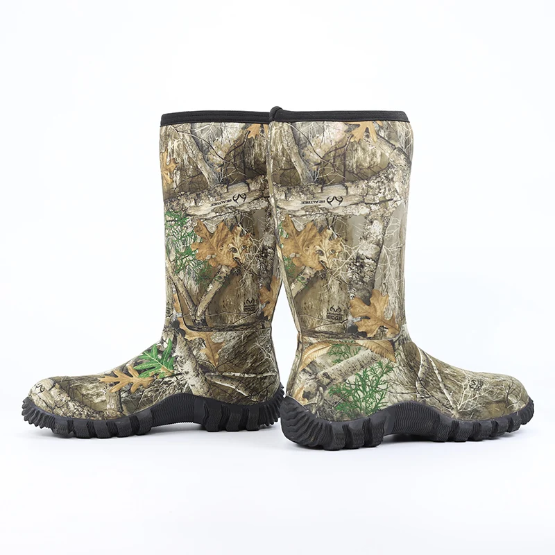 Botas tácticas impermeables camuflaje forro polar antideslizantes - imagen 3