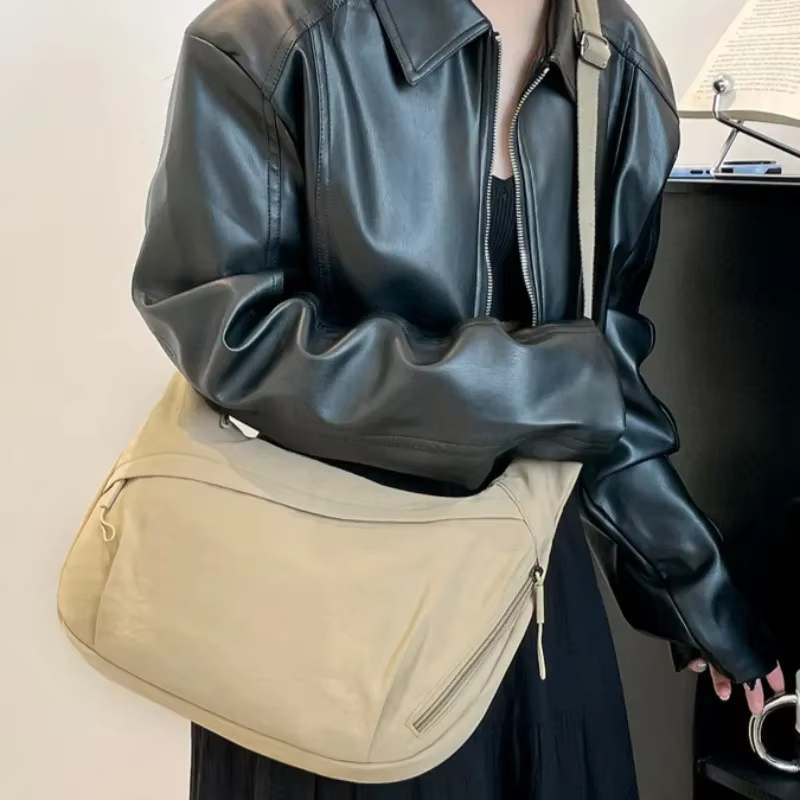 Bolso de mensajero táctico Harajuku de nailon para hombro