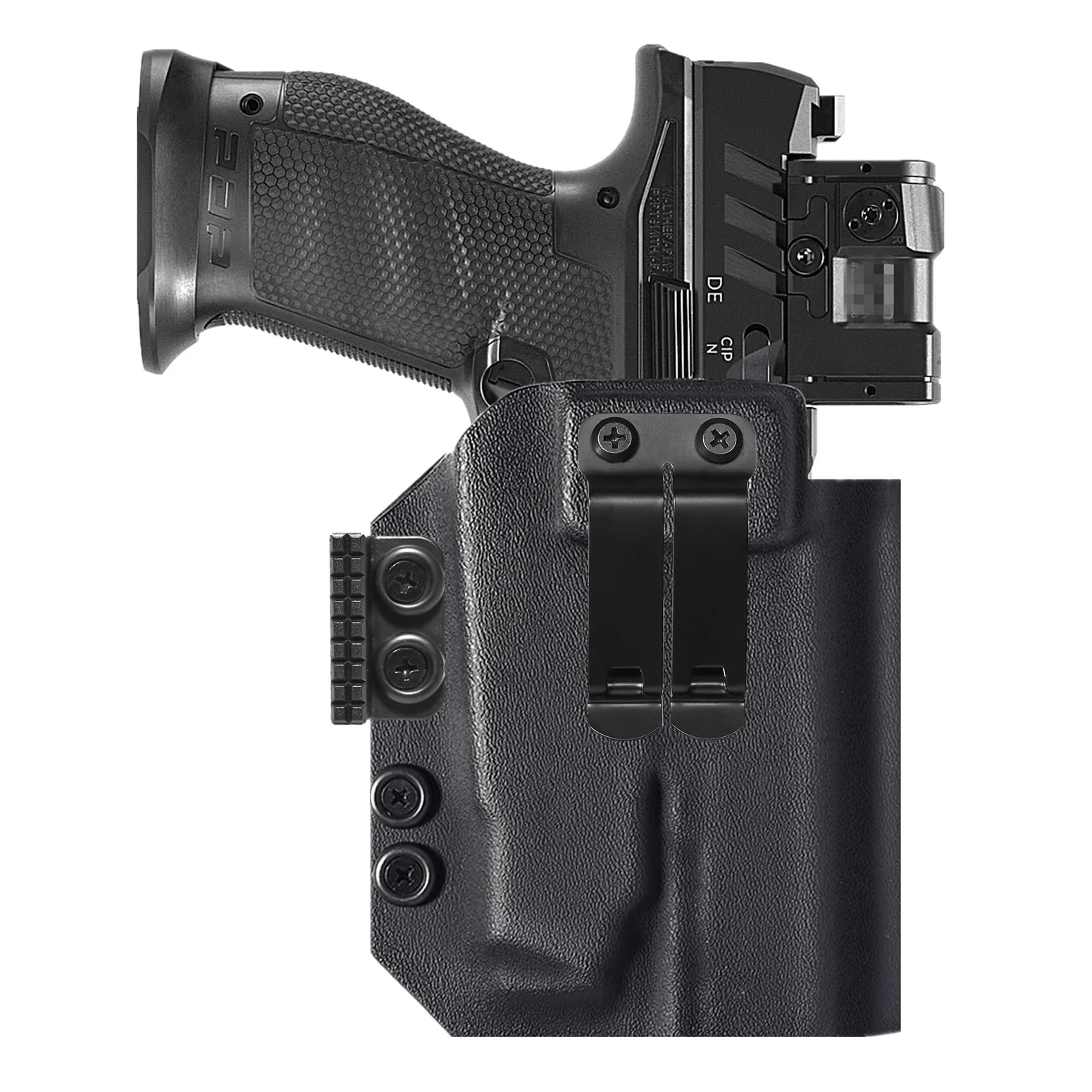 Funda Kydex IWB PLX Light para Walther PDP F Compact con Olight