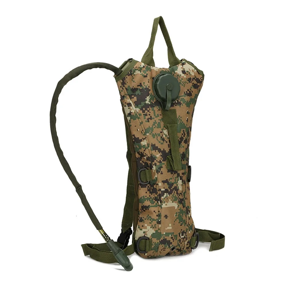 Mochila táctica de hidratación con bolsa de agua impermeable