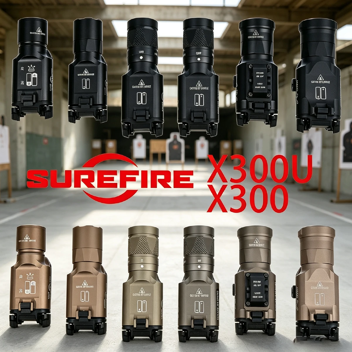 SureFire X300 Ultra: linterna táctica para pistola con raíl de 20 mm - imagen 5