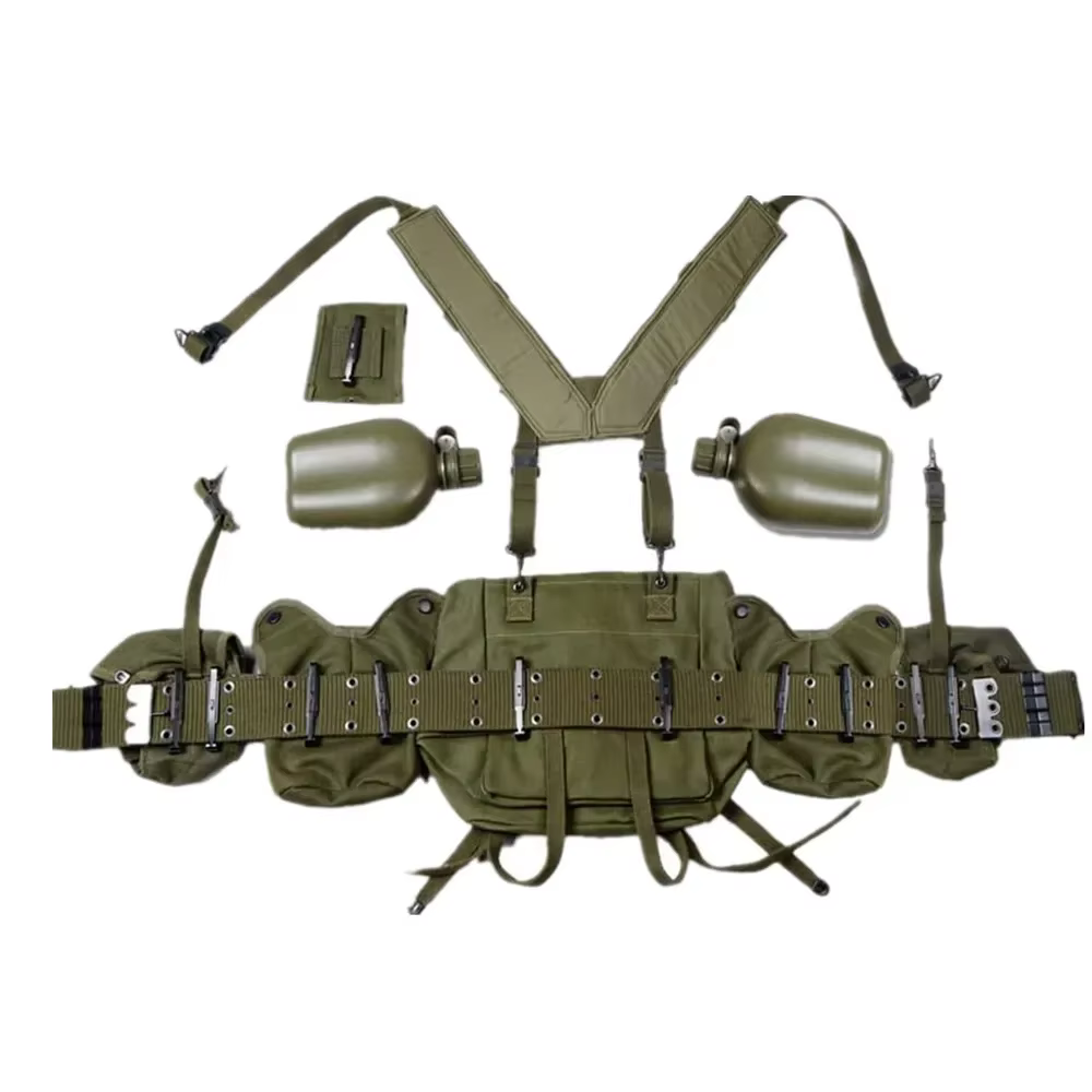 Réplica M1956 bolsa larga estilo militar WW2 coreano - imagen 4