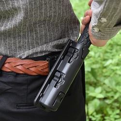 Funda táctica giratoria para bastón – Cinturón EDC autodefensa 360º