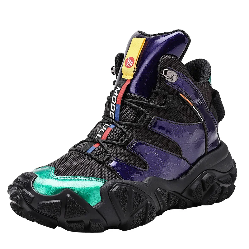 Botas senderismo cuero impermeable MODE FULL – Outdoor trekking hombre - imagen 5