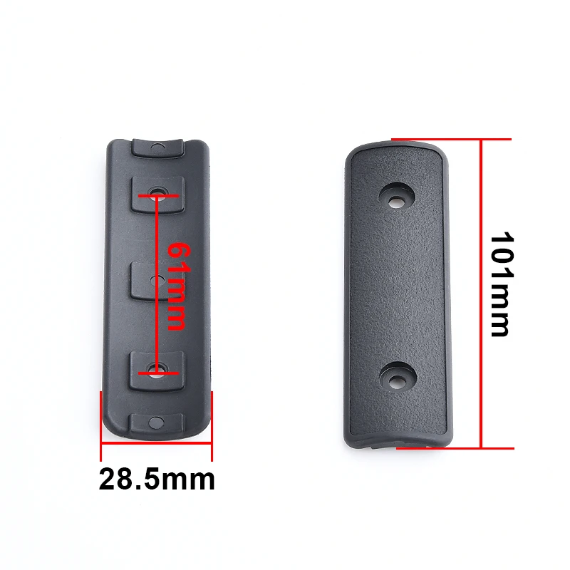 M-LOK KeyMod panel de riel táctico nailon para Airsoft