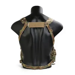 Emersongear D3CR chaleco portaplacas táctico Airsoft MOLLE walkie