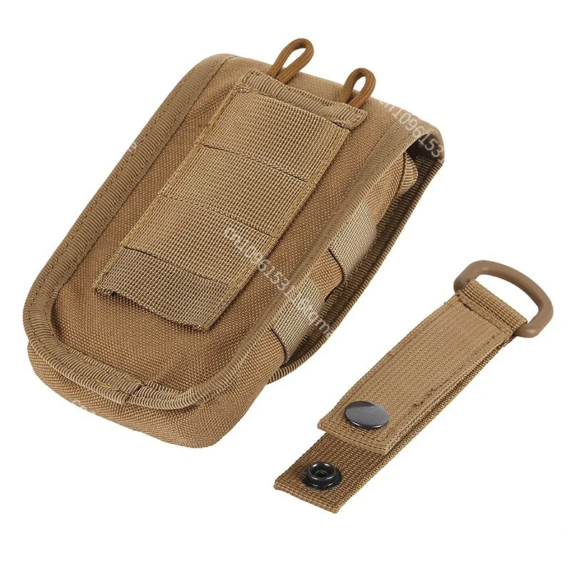 Bolsa táctica MOLLE 1000D para teléfono y EDC, doble capa - imagen 3