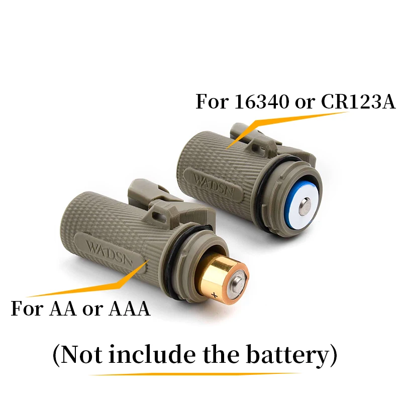 Portabaterías táctico con riel Picatinny para exteriores - imagen 2