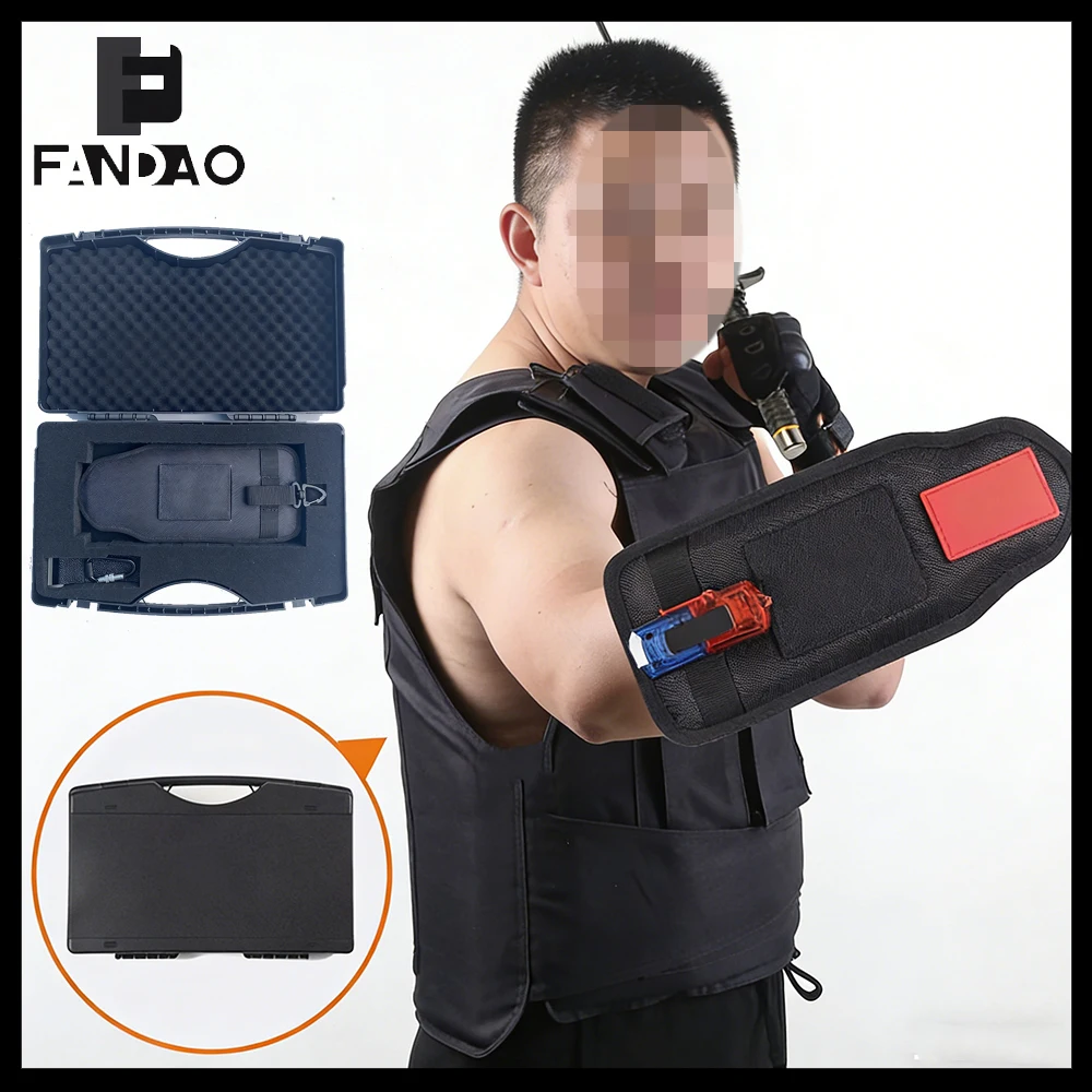 Escudo táctico de antebrazo acolchado para entrenamiento de tiro - imagen 4