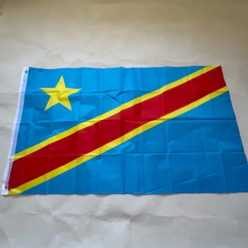 Bandera República Democrática del Congo – Decorativa para exterior - imagen 2