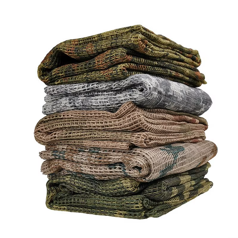 Pañuelo táctico ripstop – Malla transpirable camuflaje woodland - imagen 4
