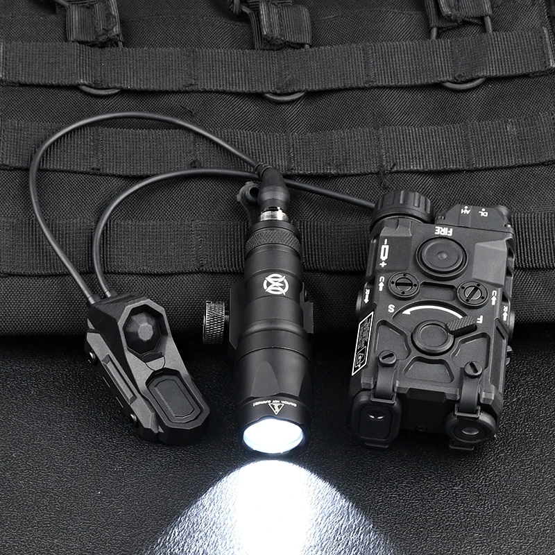 WADSN apuntador láser táctico VIS/IR con LED y carcasa nylon - imagen 4