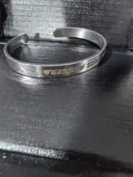 Pulsera táctica identificación campo de tiro acero inoxidable
