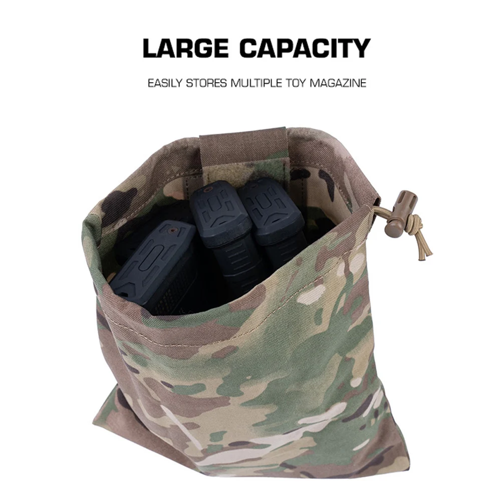 Bolsa táctica MOLLE plegable utilitaria de liberación rápida - imagen 2