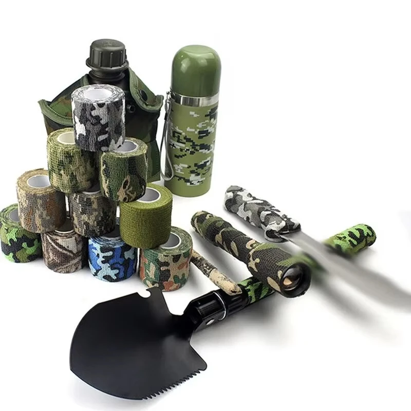 DIZETION Cinta telescópica de camuflaje táctica para caza - imagen 3