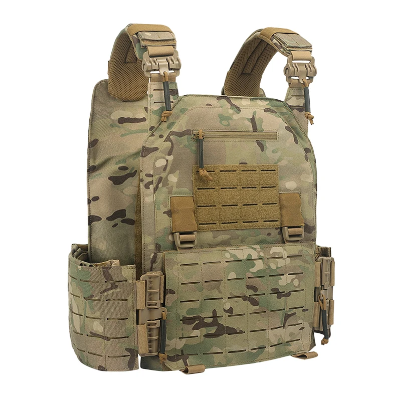 Chaleco táctico portaplaca de nailon ajustable MODULAR airsoft - imagen 2
