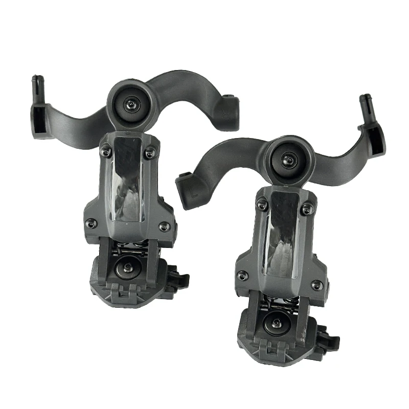 Adaptador M-LOK auriculares tácticos rotación multiángulo