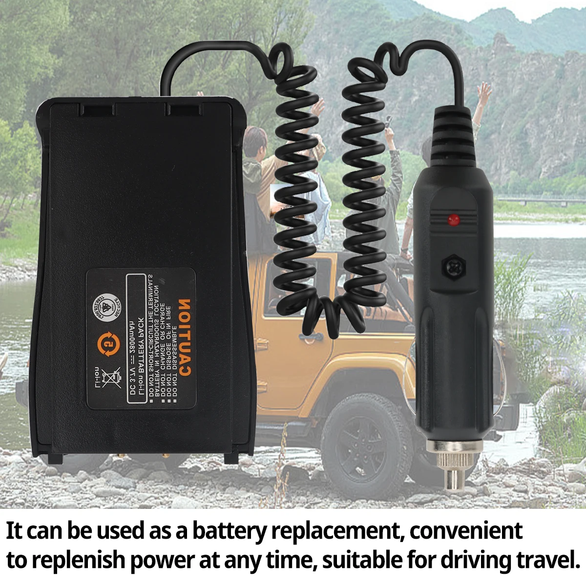 Baofeng BF-888S eliminador de batería para radio bidireccional - imagen 5