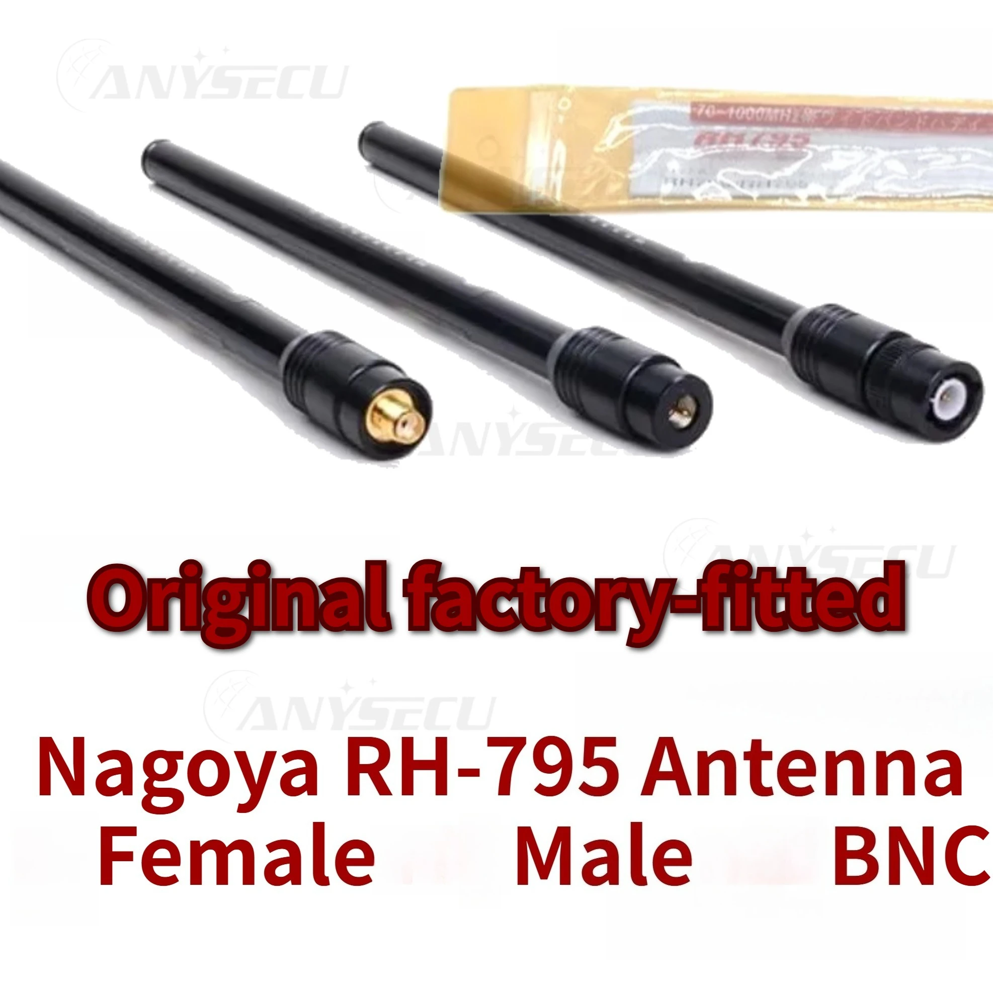 Nagoya RH-795 antena BNC telescópica banda ancha para escáner - imagen 5