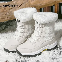 Skypilot Botas impermeables de trekking caña alta para invierno
