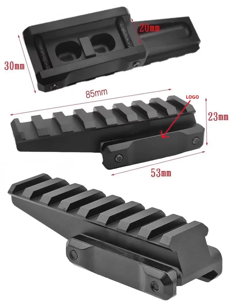 Montura táctica UN FAST Optic Riser FTC