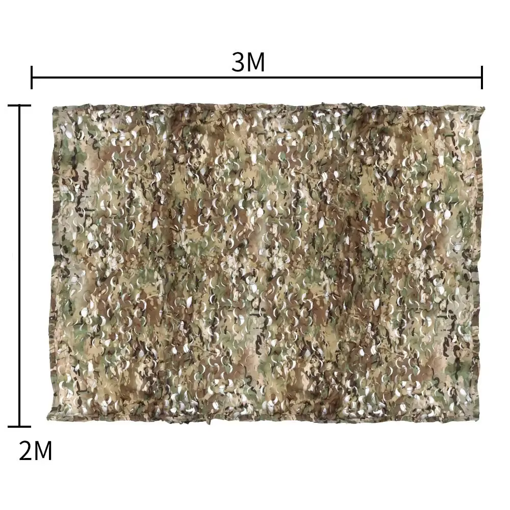 Red camuflaje woodland anti-UV – Táctica militar 3x2m - imagen 3