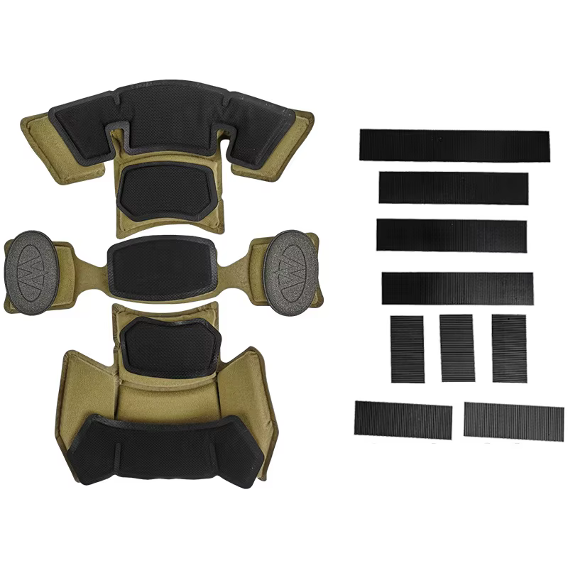 Almohadillas protectoras antimpacto para casco táctico y militar