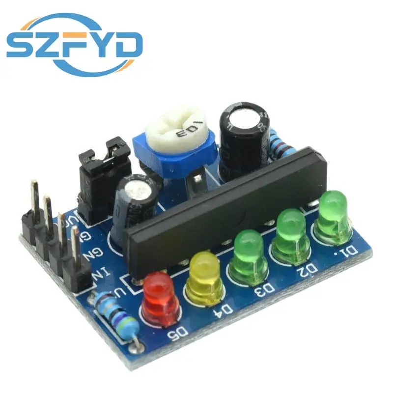 KA2284 indicador voltaje LED rojo verde 3,5V-12V batería audio - imagen 3