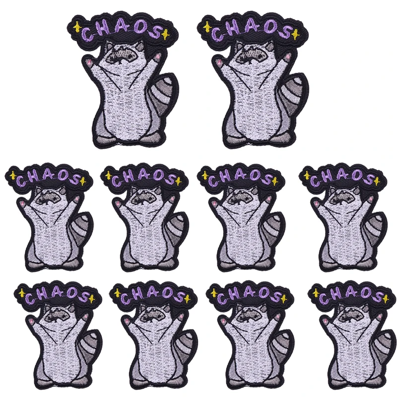 Parches termoadhesivos bordados de animales de dibujos animados - imagen 3
