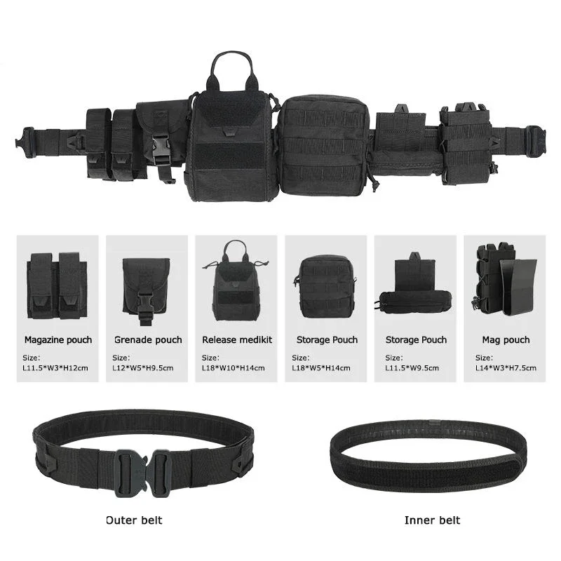 Riñonera táctica impermeable de poliéster para caza y exteriores - imagen 5