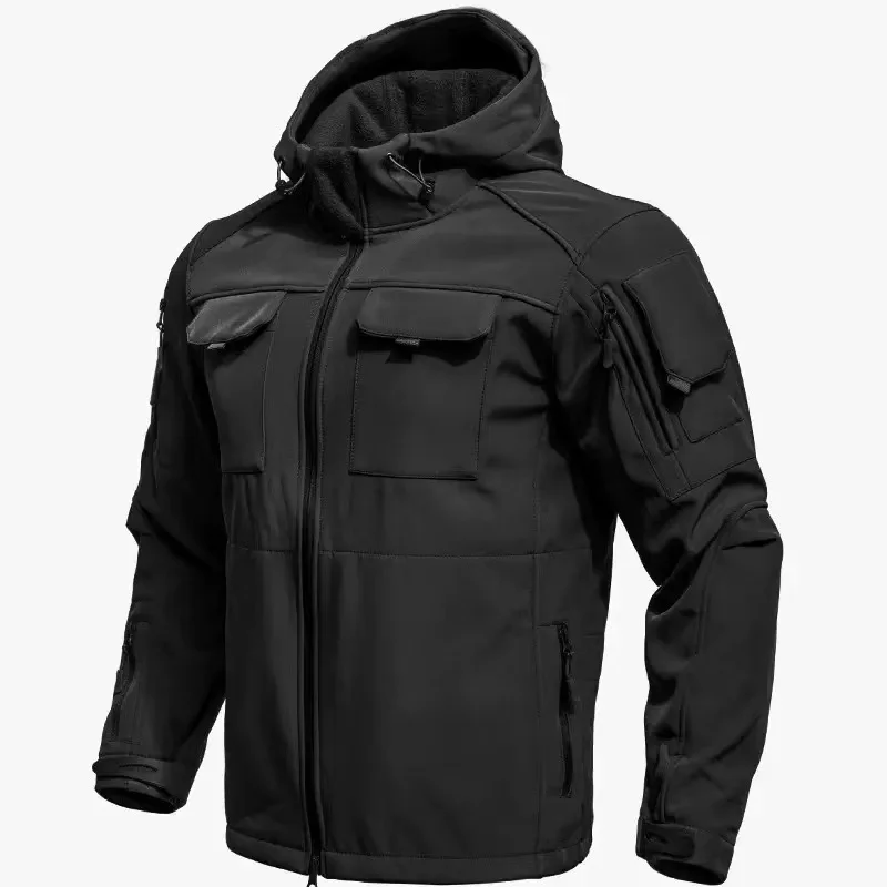 Chaqueta SoftShell impermeable de lana Mazerout