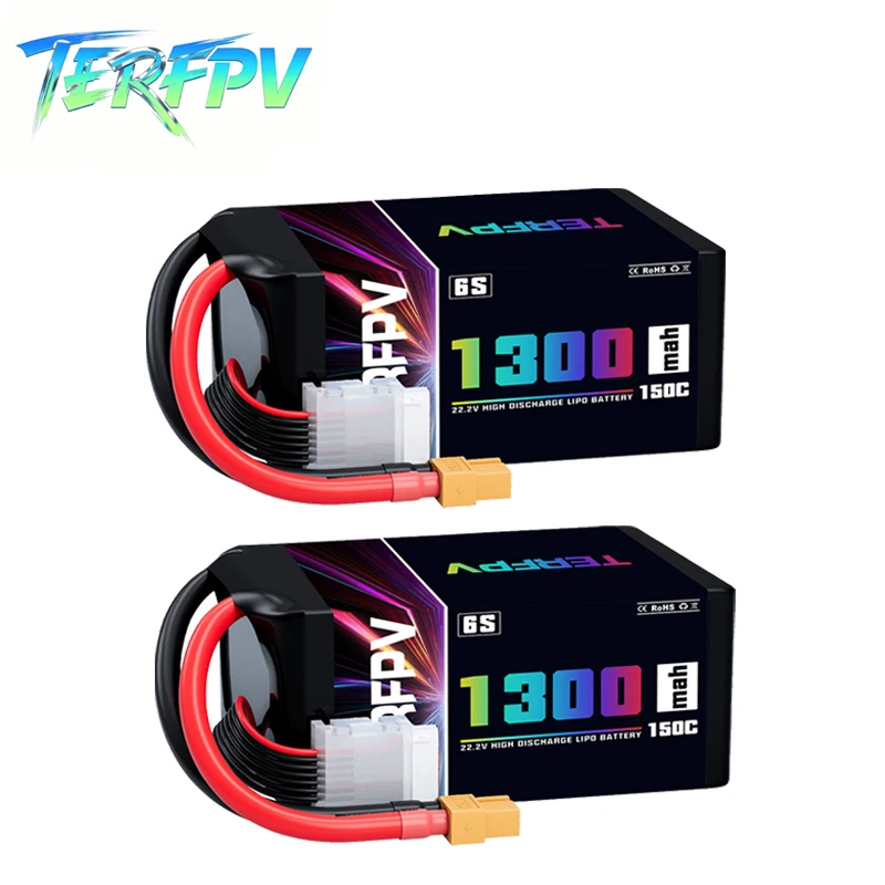 Batería LiPo 6S XT60 TERFPV para drones FPV - imagen 3